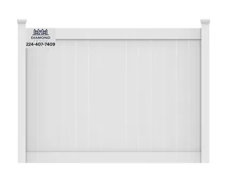 Vinyl style: Privacy Fence